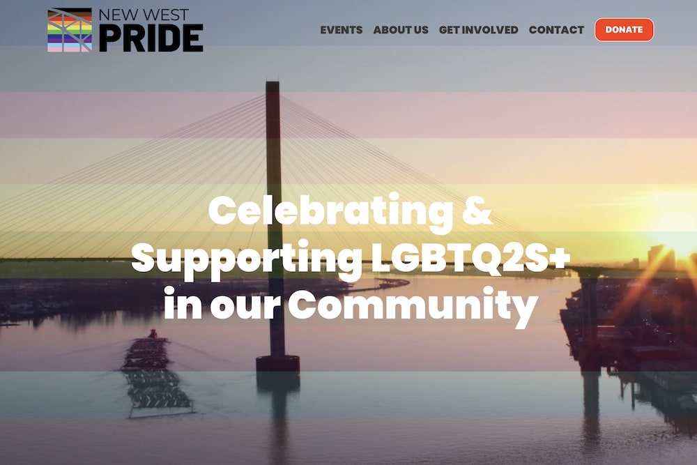 new west pride website